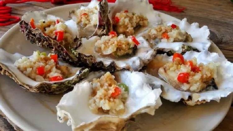 garlic granules + oyster garlic granules + oyster